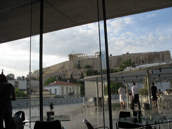 Греция, Афины, в Новом музее Акрополя