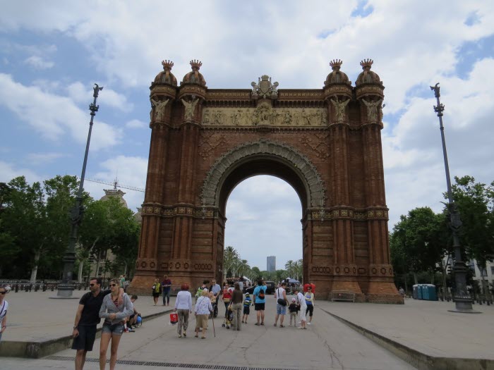 Испания, Барселона, Триумфальная арка
